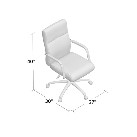 Bedarra Executive Chair with Lumbar Support - Freedman's Office Furniture - Size