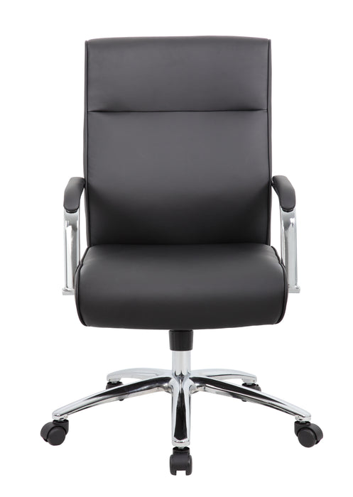Bedarra Executive Office Chair with Padded Arms - Freedman's Office Furniture - Front Side