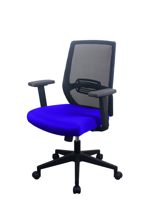 PAVIA | Blue Task Chair w/ Mesh Back Office Furniture & Affordable Cubicles | Shop Online