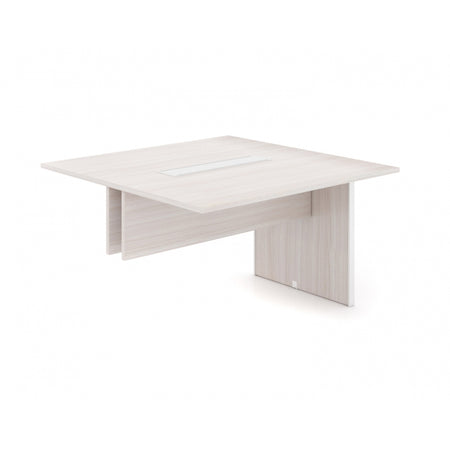 Santa Monica Table Extension for Conference Table | 4’ - Freedman's Office Furniture - Blanc de Gris