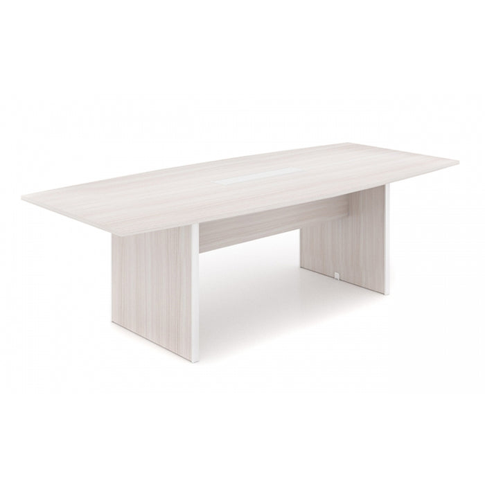 Santa Monica Office Conference Table | 8’ - Freedman's Office Furniture - Blanc de Gris