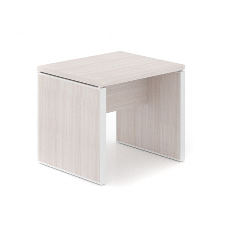 Santa Monica Office End Table - Freedman's Office Furniture - Blanc de Gris