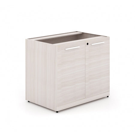 Santa Monica 2 Door Storage Cabinet - Freedman's Office Furniture - Blanc de Gris