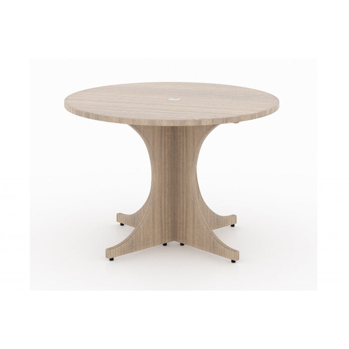 Santa Monica Round Office Meeting Table | 48” - Freedman's Office Furniture - Noce