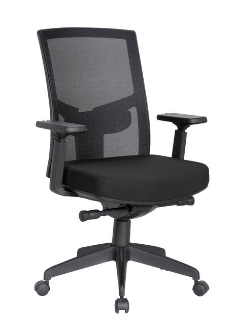 Santa Fe Managers High Back Mesh Office Chair w/ Arms - Freedman's Office Furniture - Main