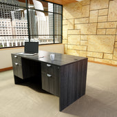 Bellagio | Double Pedestal Desk | 30"x60" Bellagio