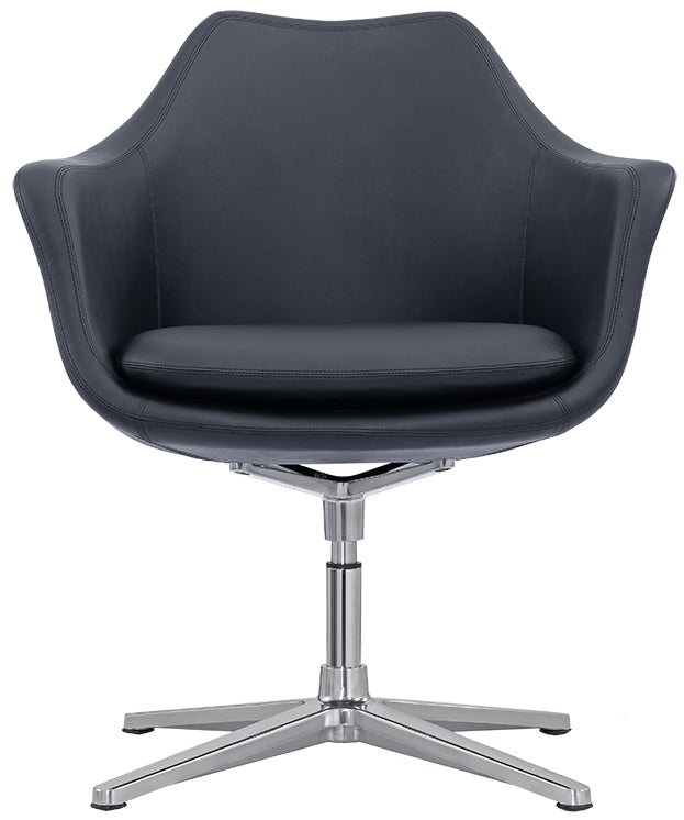 Bacia Executive Leather Office Side Chair Freedman's™