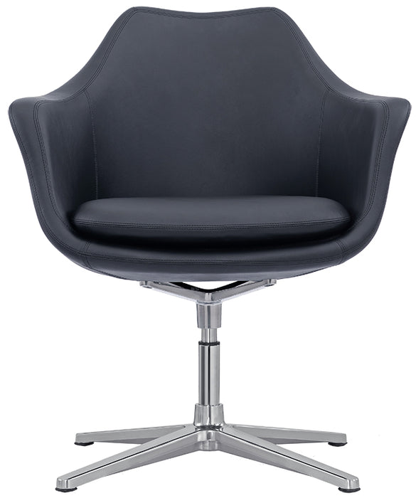 Bacia Executive Leather Office Side Chair - Freedman's Office Furniture - Main