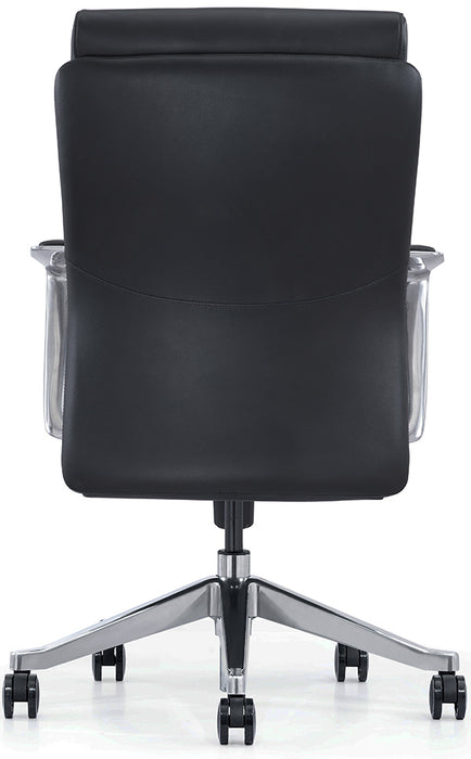 Bacia Mid-Back Executive Leather Office Chair - Freedman's Office Furniture - Back Side