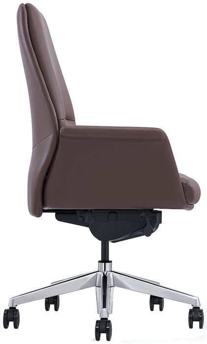 Bacia Executive Leather Office Chair - Freedman's Office Furniture - Right Side