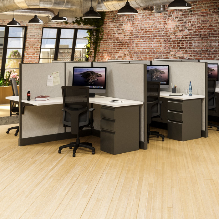 Cubicle desks top