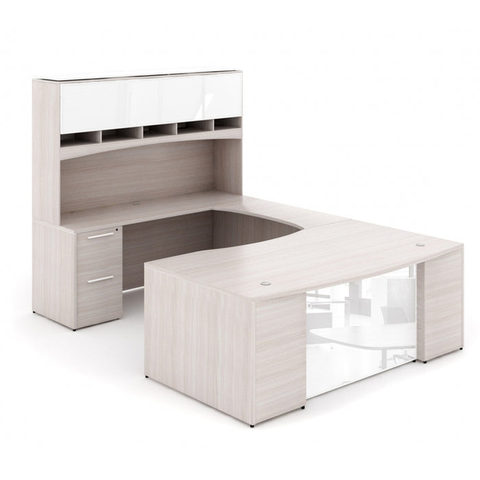 Santa Monica U-Shaped Office Desk - Freedman's Office Furniture - Main