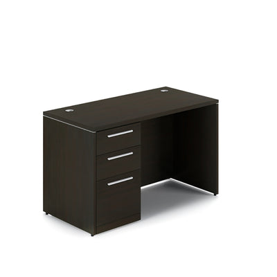 Santa Monica 48"W Single Pedestal Rectangular Desk