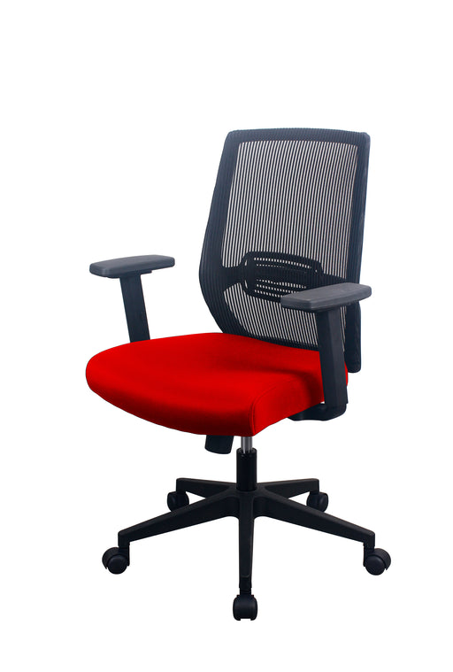 PAVIA | Red Task Chair w/ Mesh Back Office Furniture & Affordable Cubicles | Shop Online