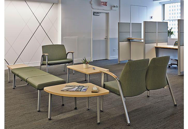3-seat Waiting Room Bench - Freedman's Office Furniture - Inside Waiting Room