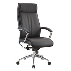 Altitude High Back Executive Chair | Black Leather Image