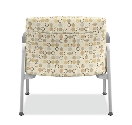Bariatric Office Chair - Freedman's Office Furniture - Back Side in White
