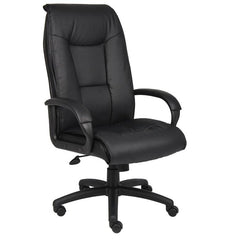 Bedarra Executive Office Chair | Leather with Padded Arms Image