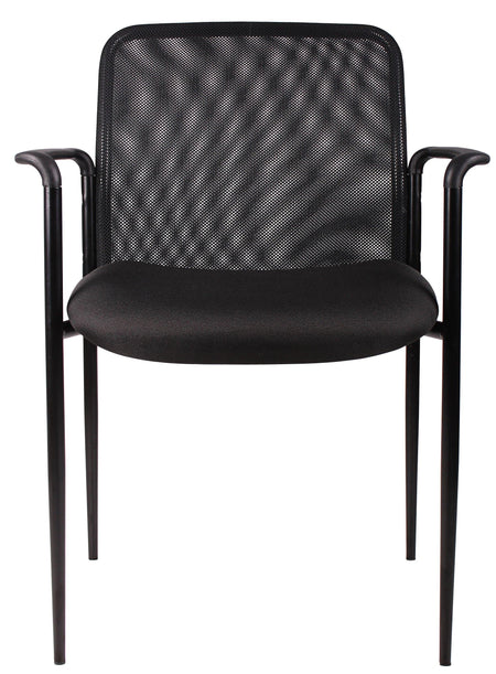 Bedarra Stackable Mesh Guest Chair - Freedman's Office Furniture - Front