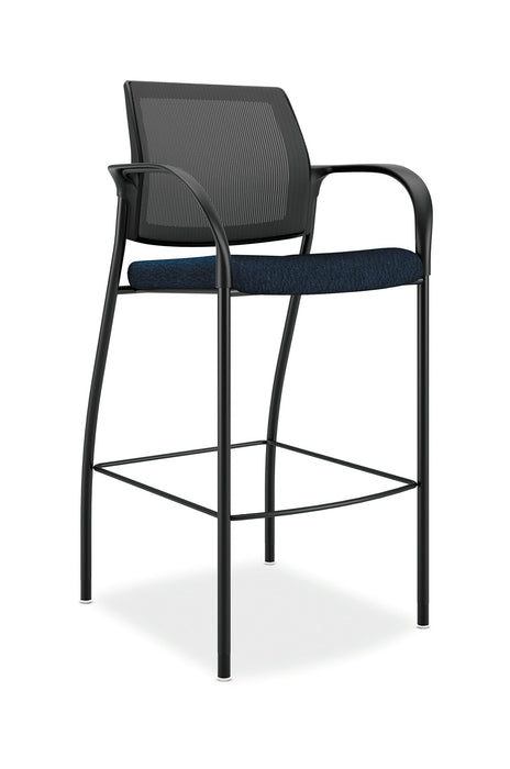 Café Height Office Stool - Freedman's Office Furniture - Black