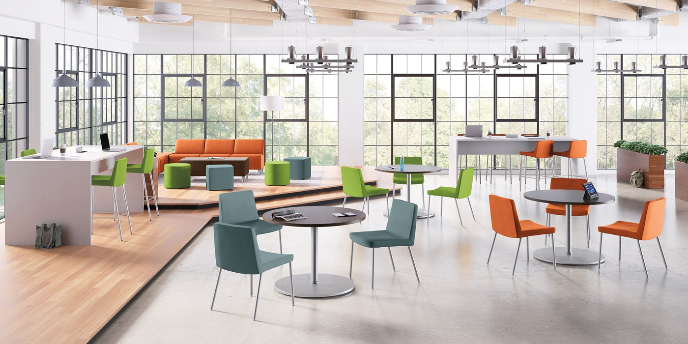 Casual Office Guest Chair - Freedman's Office Furniture - Office Set-up of Guest Chairs