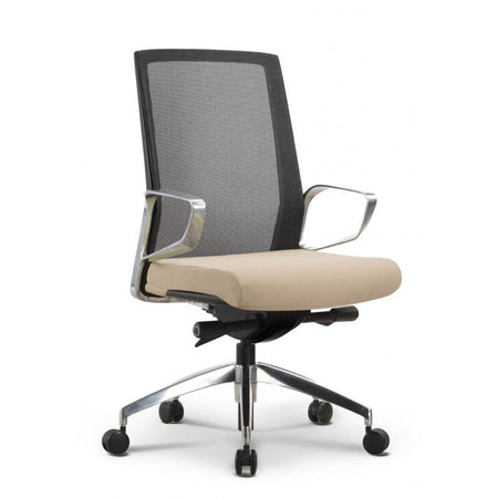 Classic Chic Executive Office Chair - Freedman's Office Furniture - Sand Front