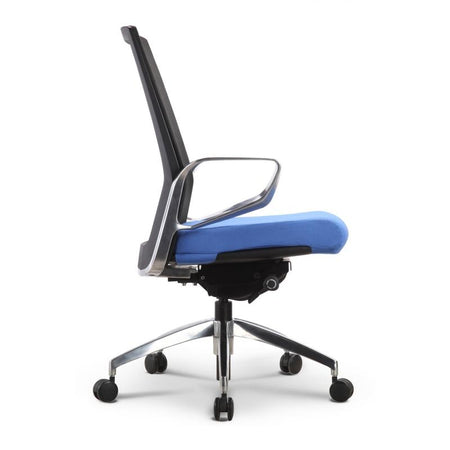 Classic Chic Executive Office Chair - Freedman's Office Furniture - Blue Side