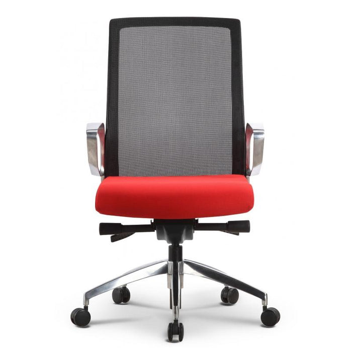 Classic Chic Executive Office Chair - Freedman's Office Furniture - Red