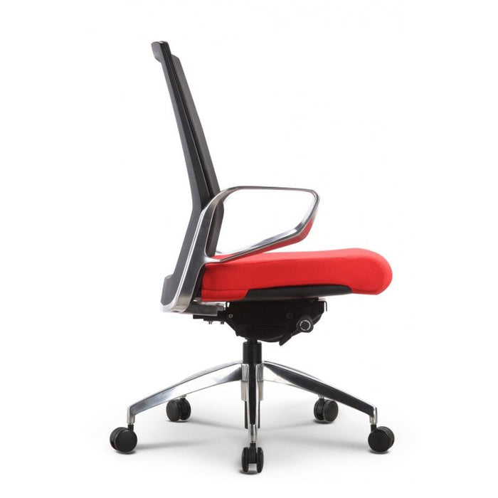 Classic Chic Executive Office Chair - Freedman's Office Furniture - Red Side