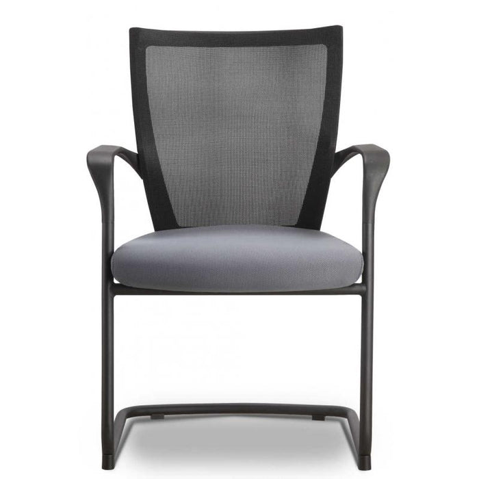 Conception Visitor Mesh Office Chair - Freedman's Office Furniture - Front in Gray