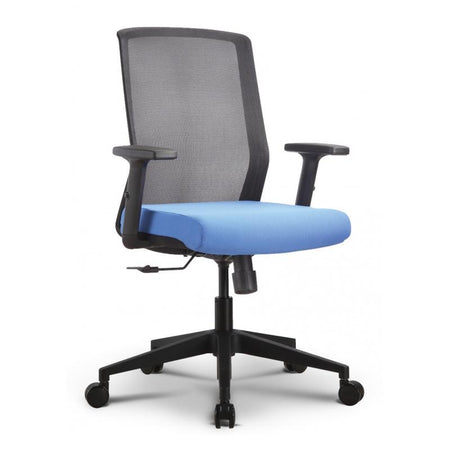 Cucamanga Ergonomic Mesh Task Chair - Freedman's Office Furniture - Blue Cushion