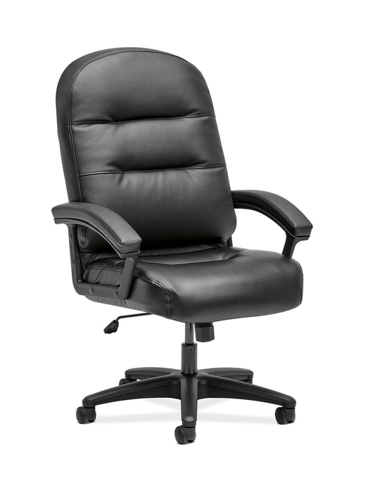 Executive Leather High Back Office Chair - Freedman's Office Furniture - Black