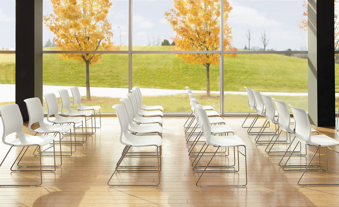 High-Density Office Stacking Chair - Freedman's Office Furniture - In Office