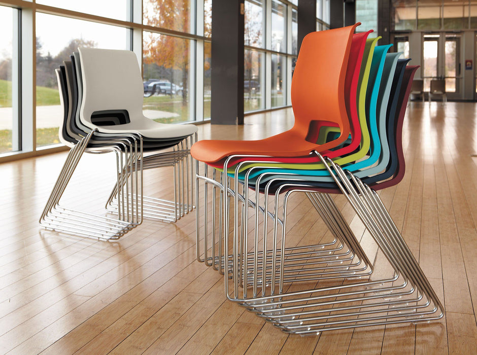 High-Density Office Stacking Chair - Freedman's Office Furniture - Stacked