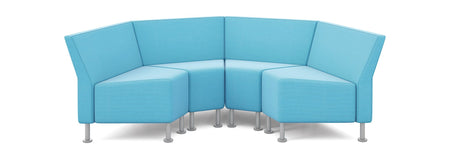 Inside Wedge Chair - Freedman's Office Furniture - Blue Set