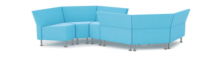 Inside Wedge Chair - Freedman's Office Furniture - Front and Back Side