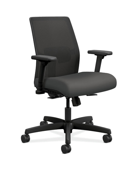 Low-Back Task Chair | Ilira-Stretch Mesh Back - Freedman's Office Furniture - Black