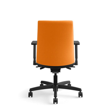 Low-Back Task Chair | Synchro-Tilt and Seat Glide - Freedman's Office Furniture - Back Side in Orange