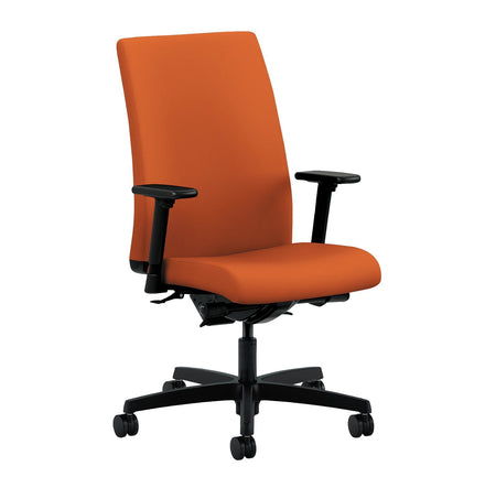 Mid-Back Task Chair | Independent Back Angling - Freedman's Office Furniture - Orange