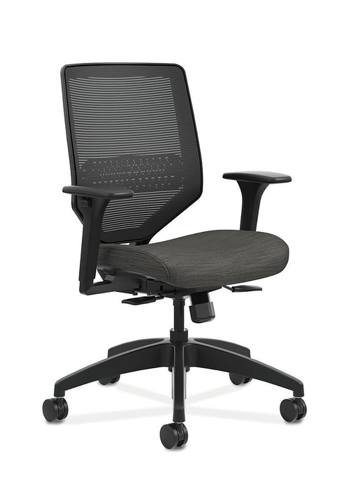 Mid-Back Task Chair with Knit Mesh Back - Freedman's Office Furniture - Main