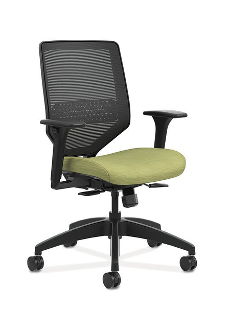 Mid-Back Task Chair with Knit Mesh Back - Freedman's Office Furniture - Green