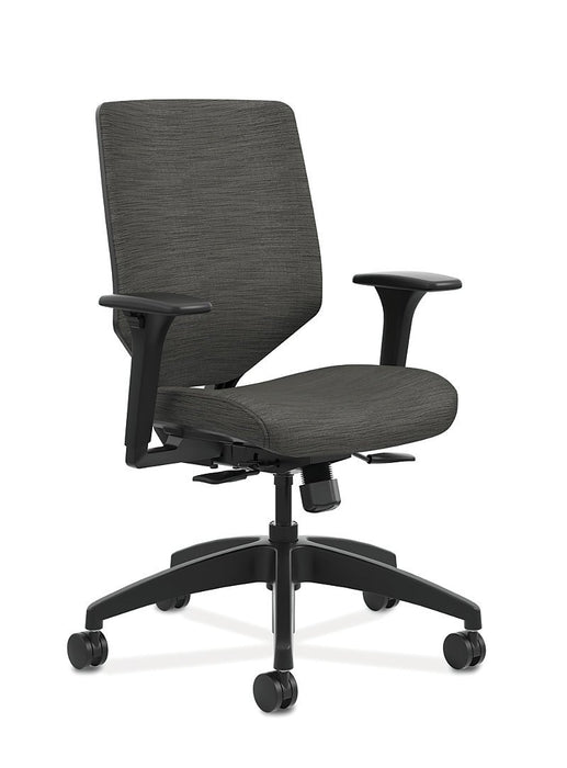 Mid-Back Task Chair with Upholstered Back - Freedman's Office Furniture - Main