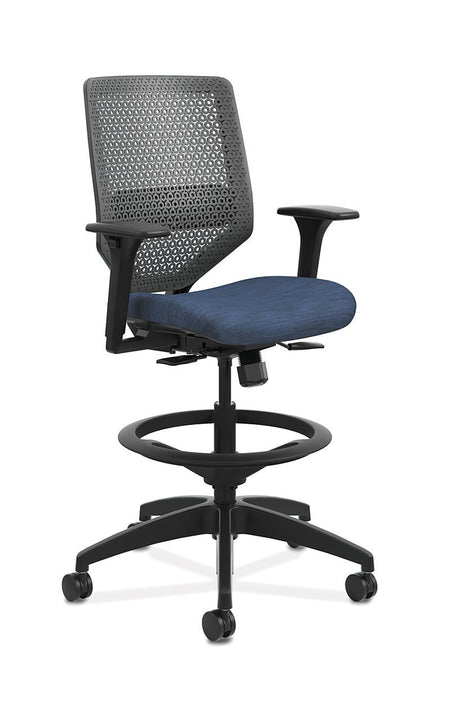 Mid-Back Task Office Stool with ReActiv Back - Freedman's Office Furniture - Main