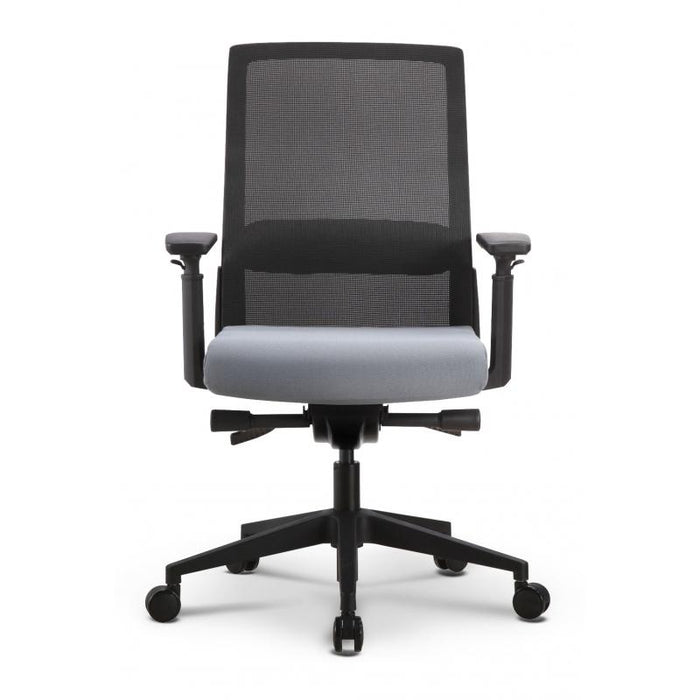 Modern Chic Executive Office Chair - Freedman's Office Furniture - Grey