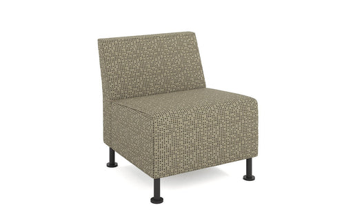 Modular Lounge Chair - Freedman's Office Furniture - Main Brown