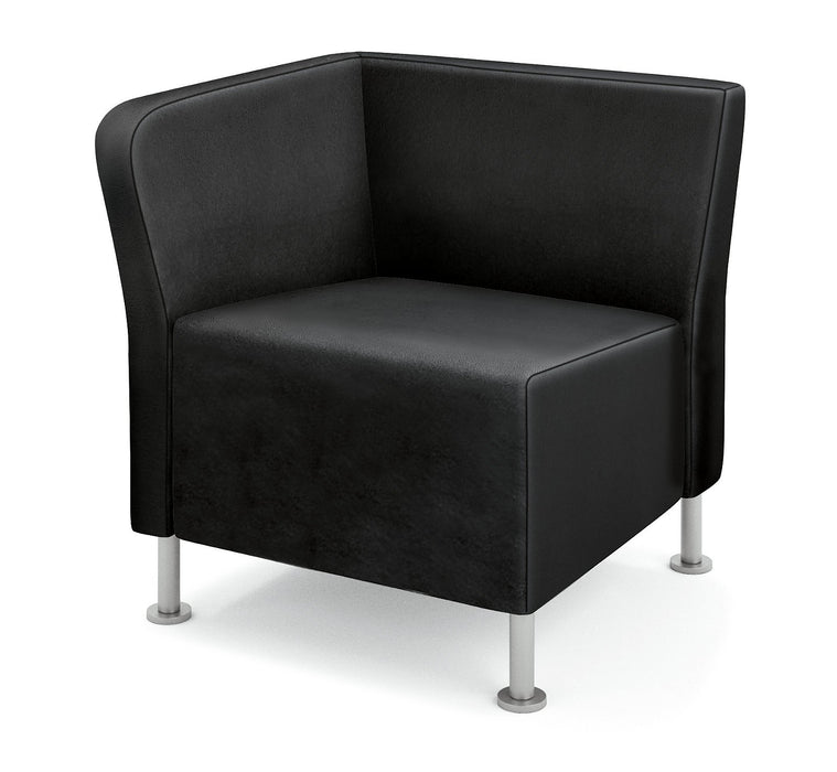 Modular Right End Office Lounge Chair - Freedman's Office Furniture - Main