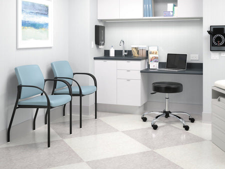 Multi-Purpose Stack Chair - Freedman's Office Furniture - Light Blue
