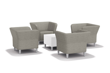 Square Lounge Chair Freedman's Office Furniture
