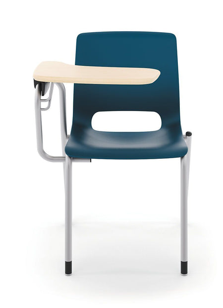 Tablet Arm Chair with Right-Hand Tablet Arm - Freedman's Office Furniture - Front View