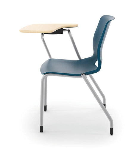 Tablet Arm Chair with Right-Hand Tablet Arm - Freedman's Office Furniture - Left Side View